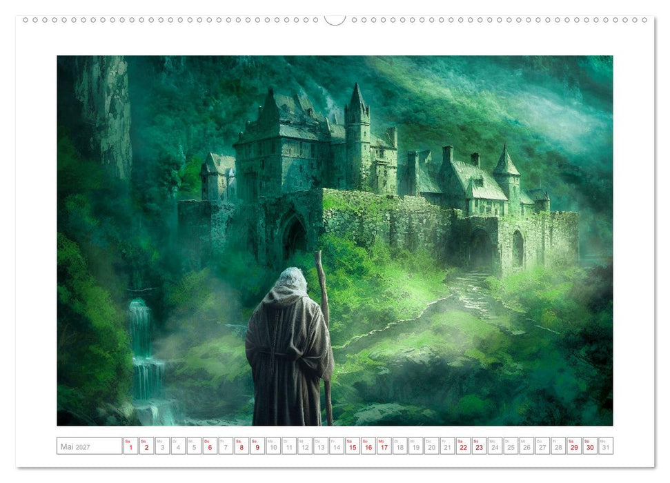 Die Reise des Magiers (CALVENDO Wandkalender 2027)
