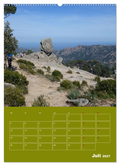 Fabelhaftes Korsika - Trauminsel im Mittelmeer (CALVENDO Premium Wandkalender 2027)