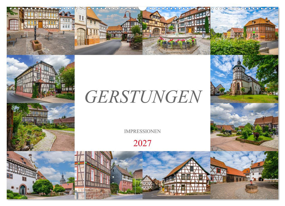 Gerstungen Impressionen (CALVENDO Wandkalender 2027)