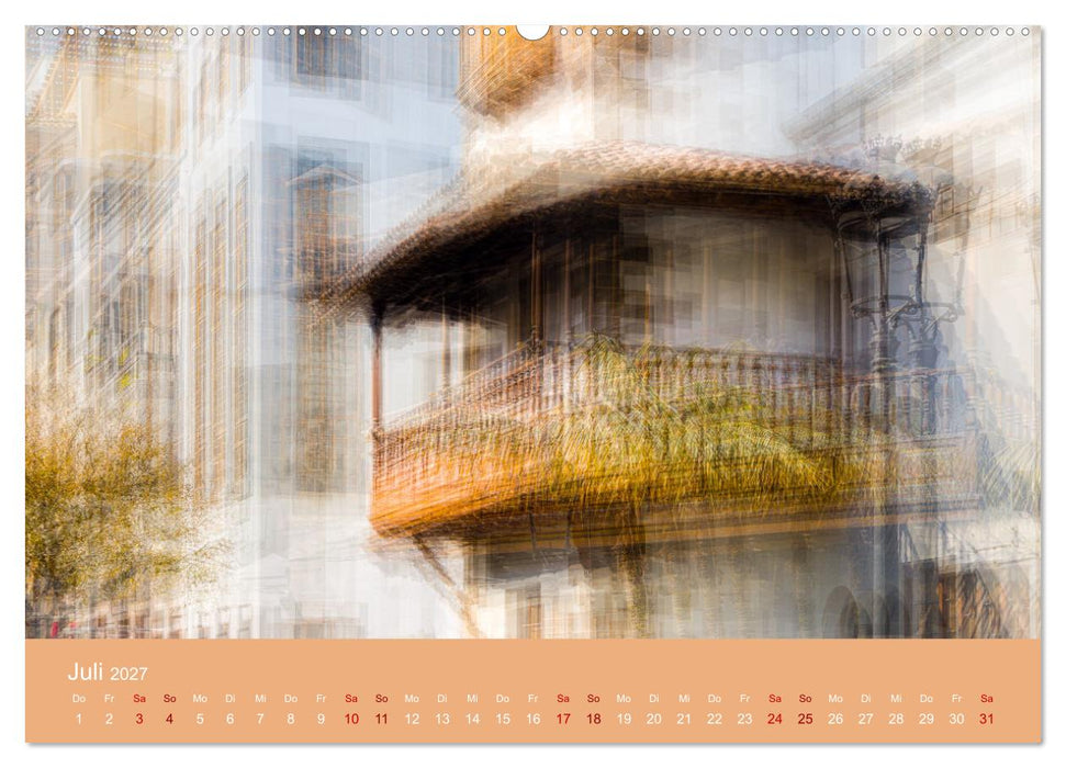Architektur der Kanaren - Fotografie trifft Impressionismus (CALVENDO Premium Wandkalender 2027)
