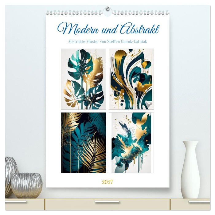 Modern und abstrakt (CALVENDO Premium Wandkalender 2027)