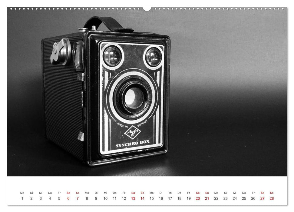 Alte Fotokameras - Kameras von Agfa der Jahre 1928 bis 1980 (CALVENDO Premium Wandkalender 2027)