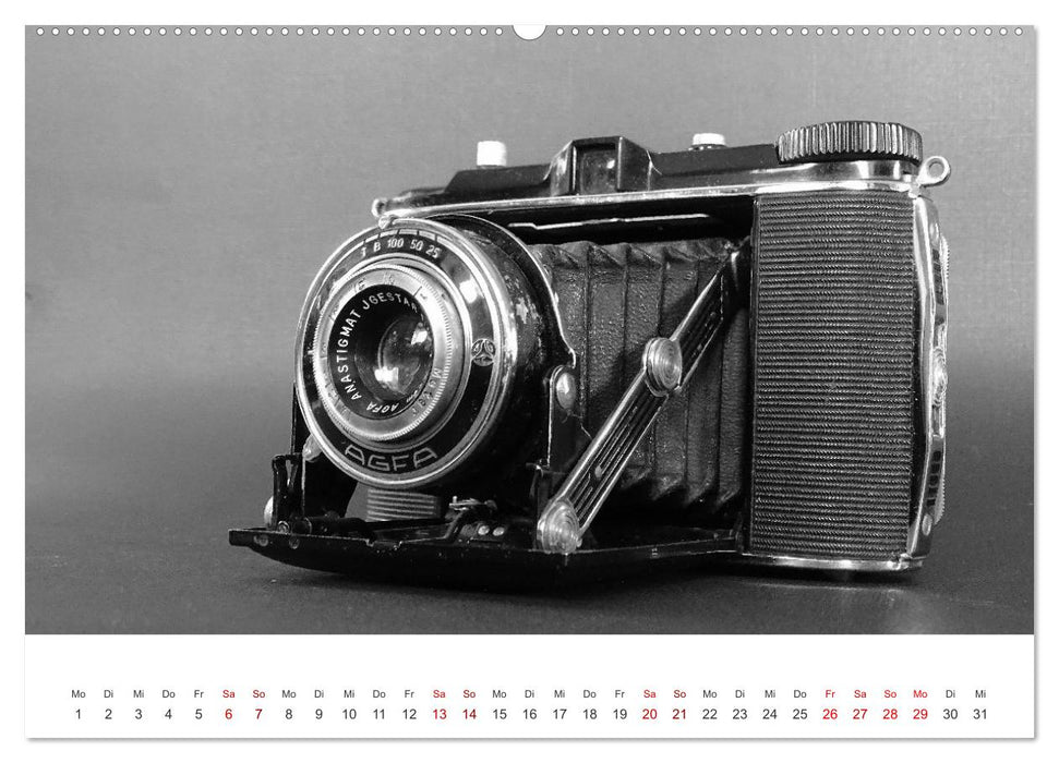 Alte Fotokameras - Kameras von Agfa der Jahre 1928 bis 1980 (CALVENDO Premium Wandkalender 2027)