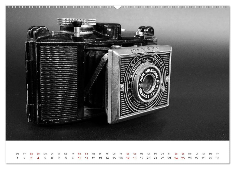 Alte Fotokameras - Kameras von Agfa der Jahre 1928 bis 1980 (CALVENDO Premium Wandkalender 2027)