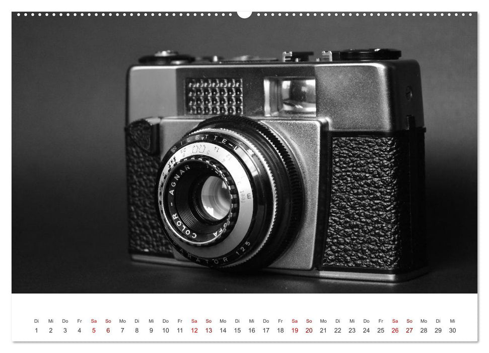 Alte Fotokameras - Kameras von Agfa der Jahre 1928 bis 1980 (CALVENDO Premium Wandkalender 2027)