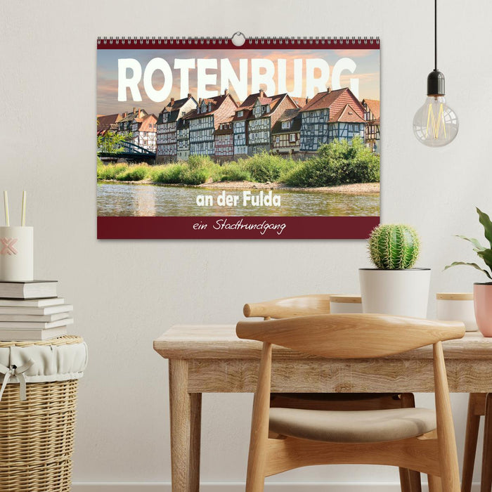 Rotenburg an der Fulda, ein Stadtrundgang (CALVENDO Wandkalender 2027)