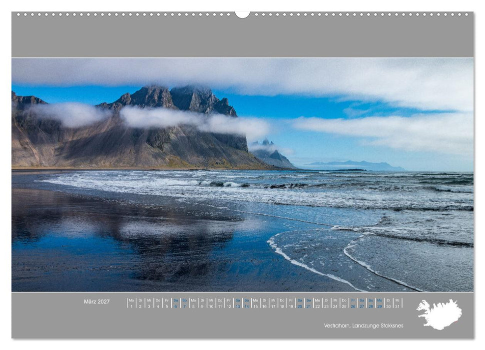 Naturerlebnis Island (CALVENDO Wandkalender 2027)