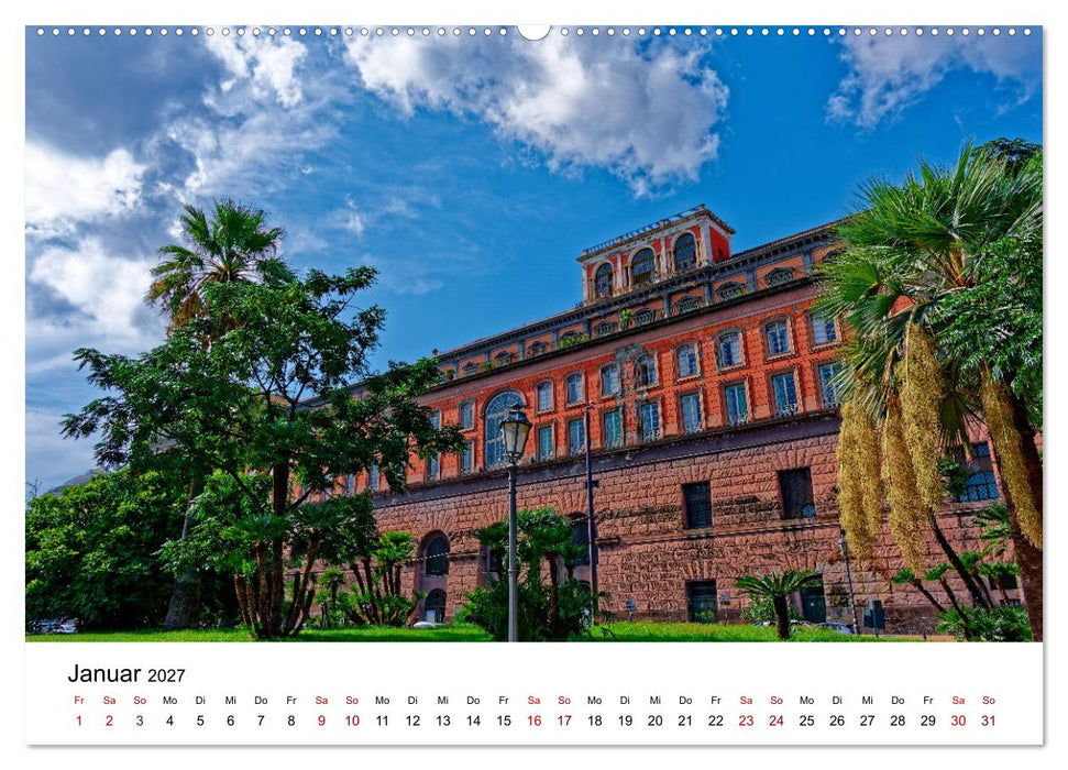 Neapel - Wunderschöne Ansichten der italienischen Küstenstadt (CALVENDO Wandkalender 2027)