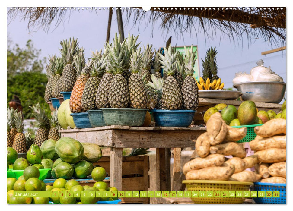 Gewürze und Aromen Westafrikas - Märkte in Ghana (CALVENDO Wandkalender 2027)