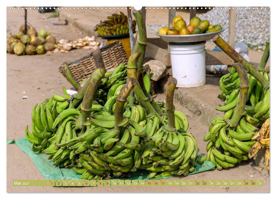 Gewürze und Aromen Westafrikas - Märkte in Ghana (CALVENDO Wandkalender 2027)