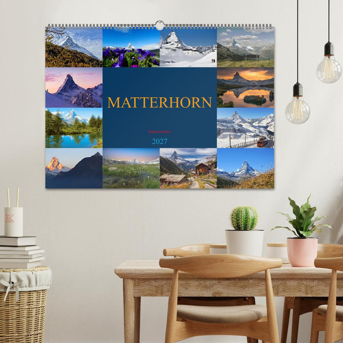 MATTERHORN Impressionen (CALVENDO Wandkalender 2027)