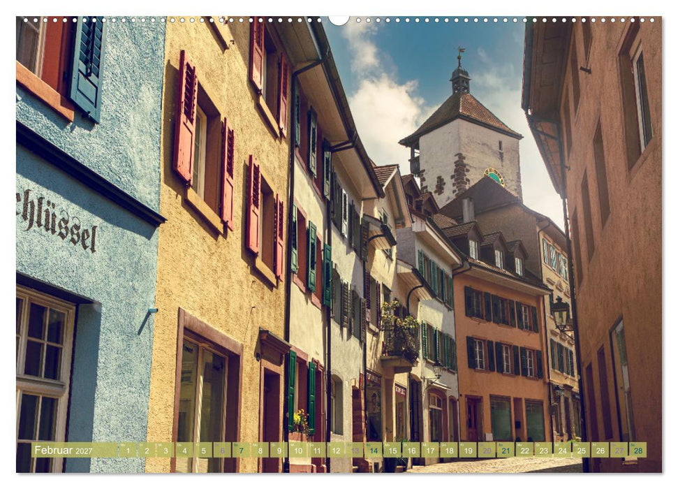 Romantisches Rheinfelden (CALVENDO Premium Wandkalender 2027)