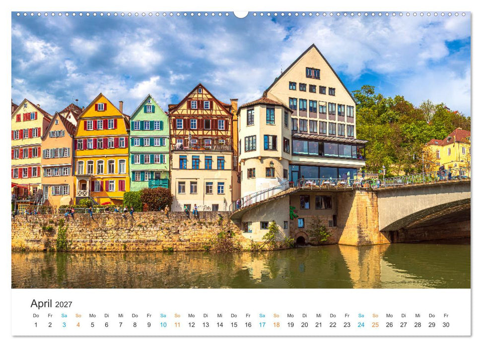 Tübingen - Die schwäbische Universitätsstadt (CALVENDO Premium Wandkalender 2027)