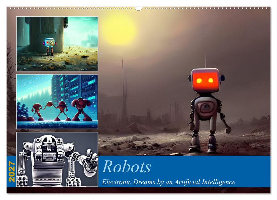 Robots (CALVENDO Monthly Calendar 2027)