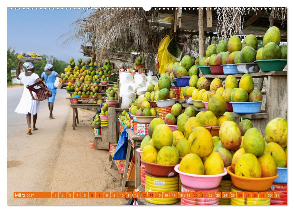 Ghana - Faszination Westafrika (CALVENDO Premium Wandkalender 2027)