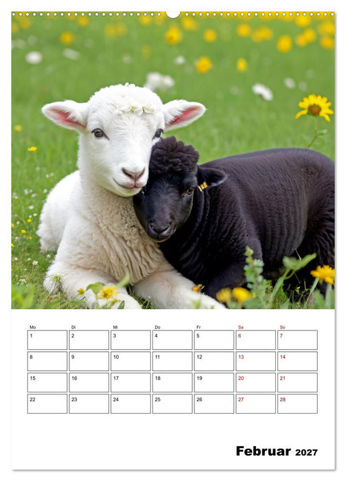 Mit Tieren hinein in das neue Jahr (CALVENDO Wandkalender 2027)