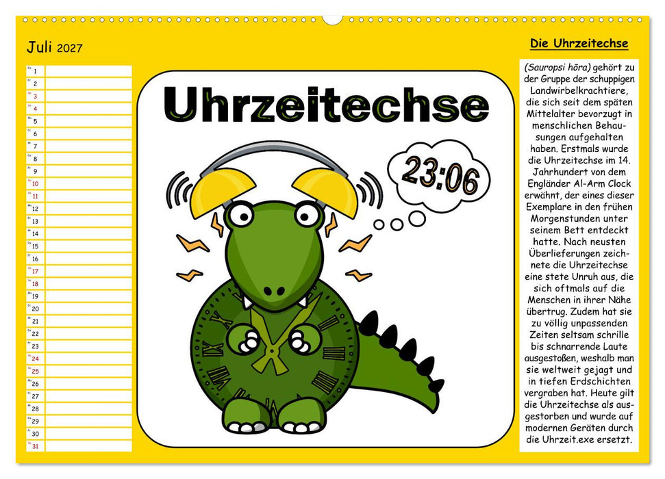 Wortspielereien (CALVENDO Premium Wandkalender 2027)