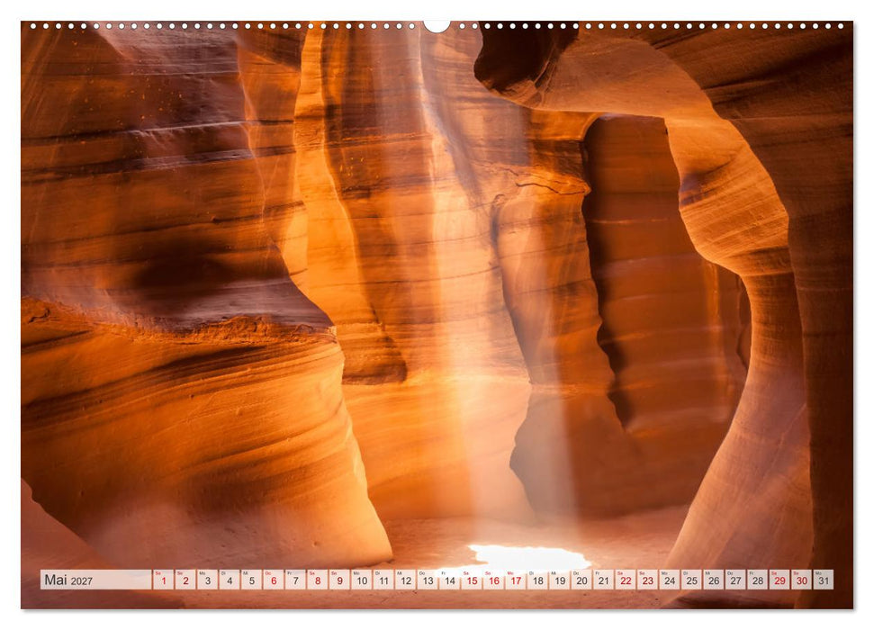 USA ATTRAKTIONEN Urbanes und Naturhighlights (CALVENDO Premium Wandkalender 2027)
