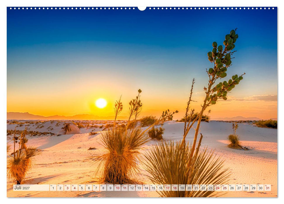 USA ATTRAKTIONEN Urbanes und Naturhighlights (CALVENDO Premium Wandkalender 2027)
