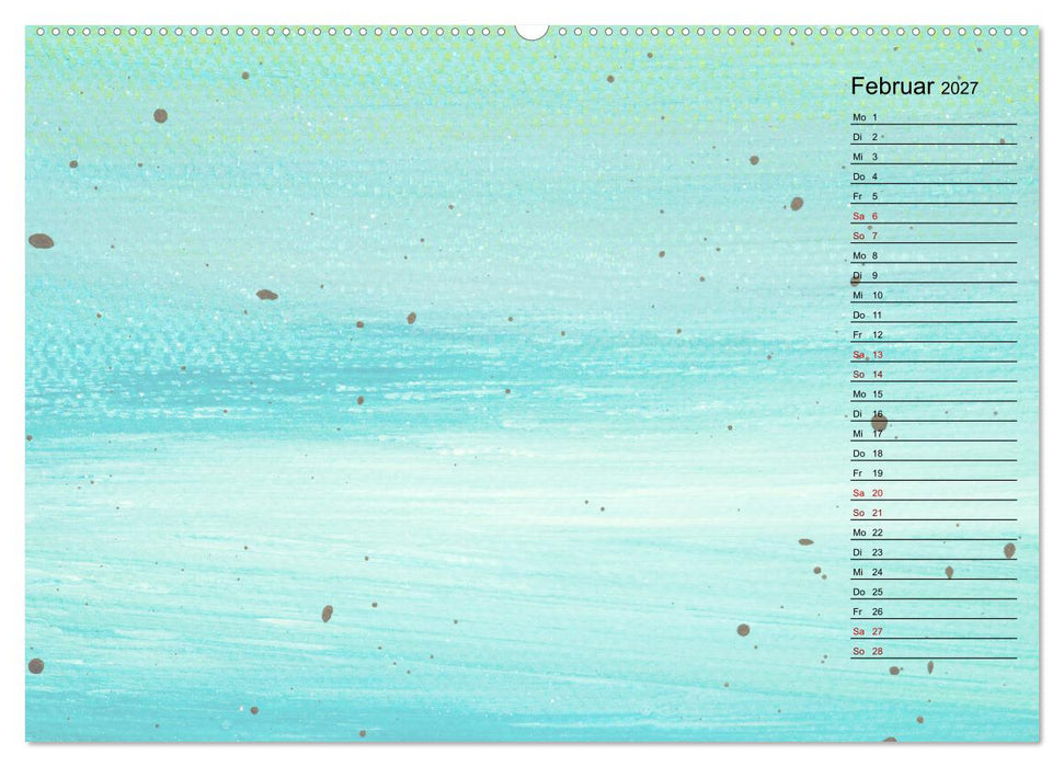 Pastellbunter DIY-Bastelkalender (CALVENDO Wandkalender 2027)