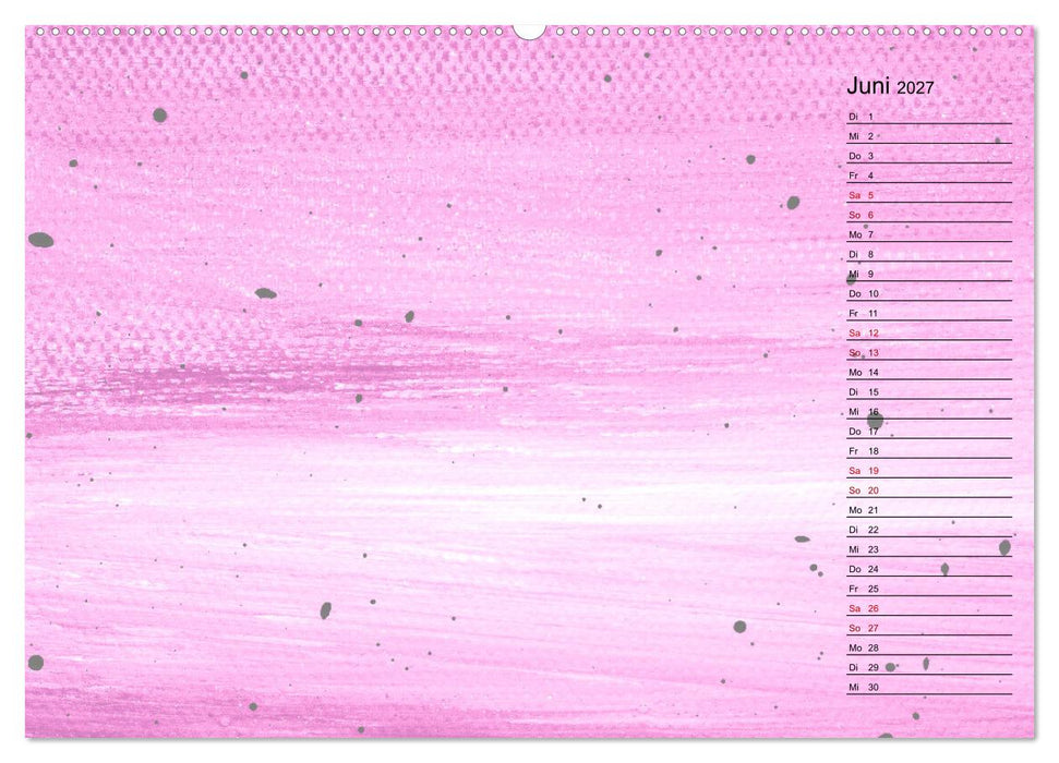Pastellbunter DIY-Bastelkalender (CALVENDO Wandkalender 2027)