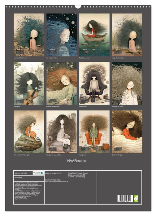 HAARmonie (CALVENDO Wandkalender 2027)