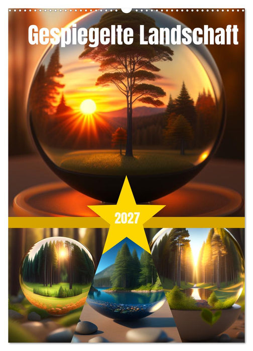 Gespiegelte Landschaft (CALVENDO Wandkalender 2027)