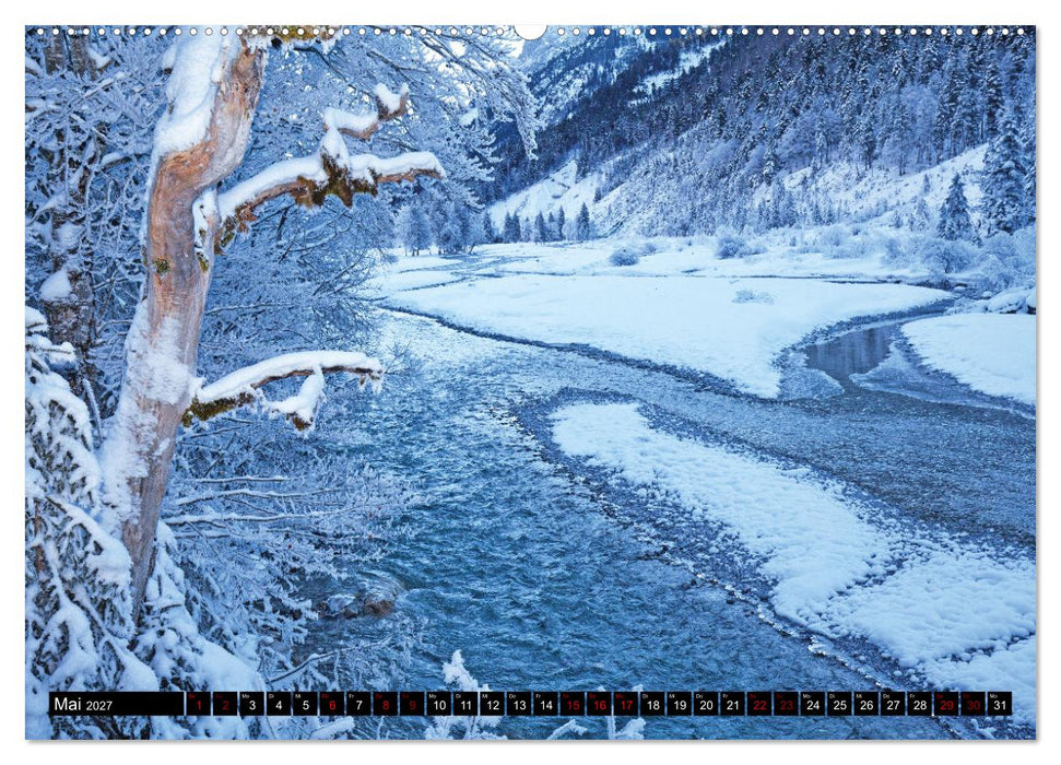 Wintertage in den Bergen (CALVENDO Wandkalender 2027)