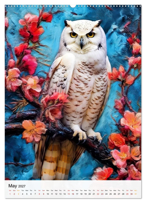 Birds in Living Color (CALVENDO Premium-Calendar 2027)