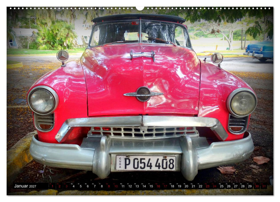 Best of Oldsmobile - Ein Cabrio Klassiker in Kuba (CALVENDO Wandkalender 2027)