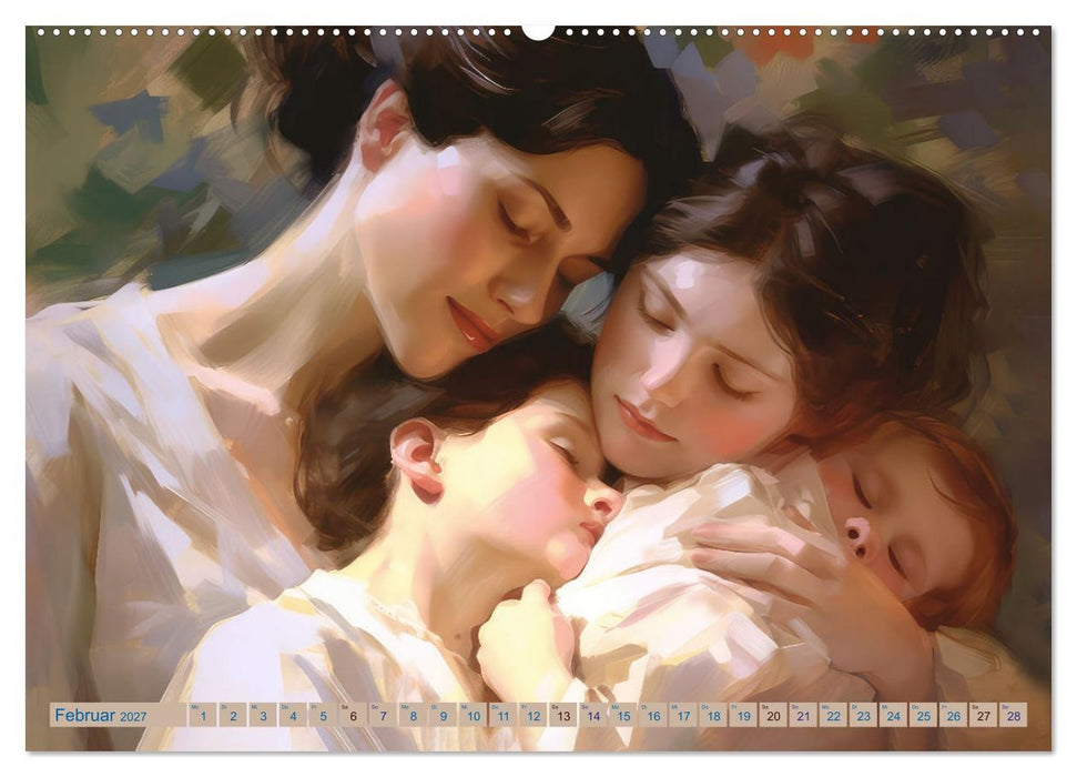 Zeichen der Liebe Impressionistische Bilder (CALVENDO Premium Wandkalender 2027)