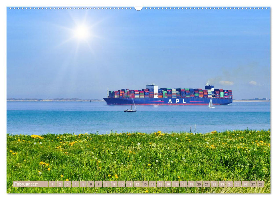 Zeeland - Wasser, Sand und Meer (CALVENDO Premium Wandkalender 2027)