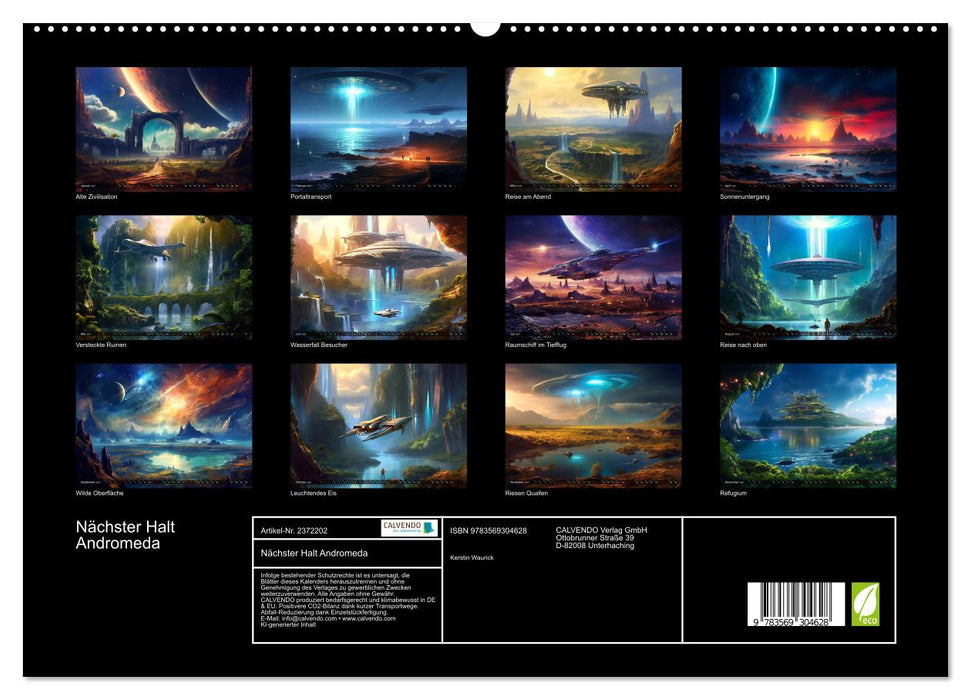 Nächster Halt Andromeda (CALVENDO Premium Wandkalender 2027)