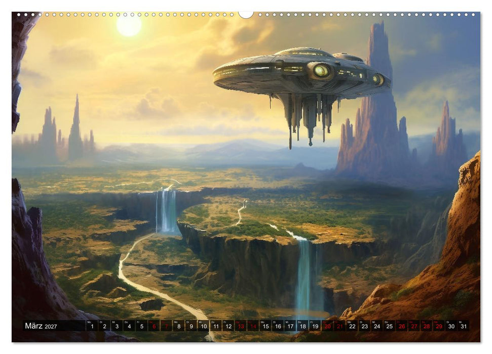 Nächster Halt Andromeda (CALVENDO Premium Wandkalender 2027)