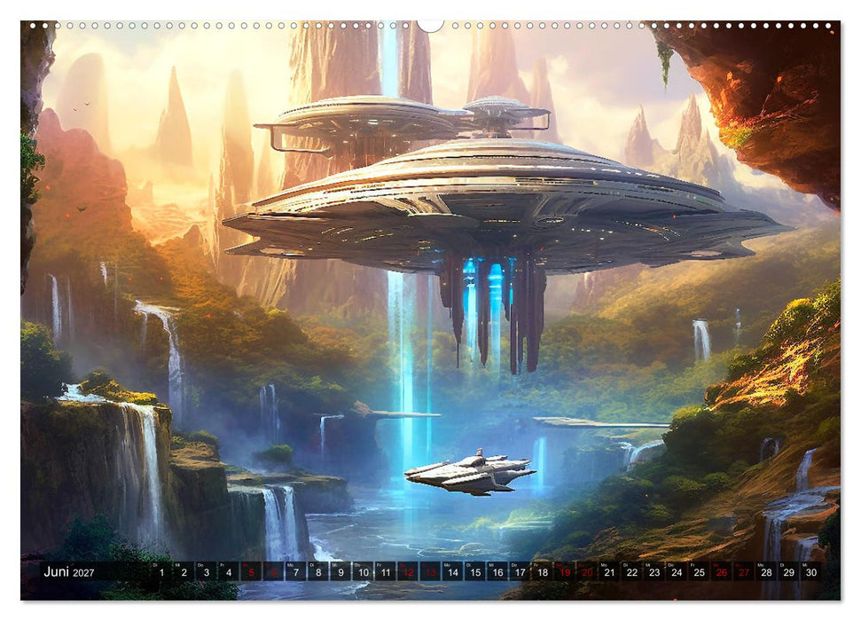 Nächster Halt Andromeda (CALVENDO Premium Wandkalender 2027)
