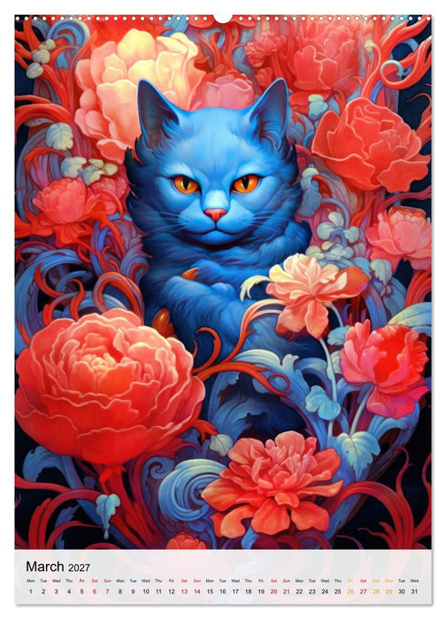Feline Zen (CALVENDO Premium-Calendar 2027)