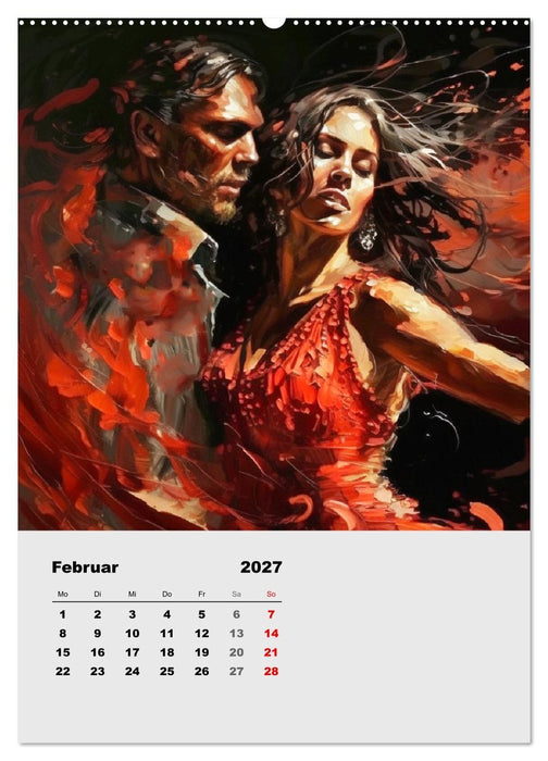 Tango Argentino. Grazie, Stolz und Leidenschaft (CALVENDO Premium Wandkalender 2027)