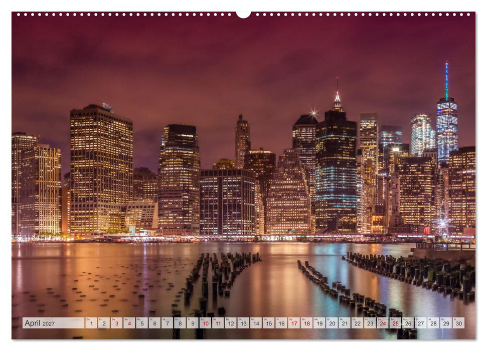 USA ATTRAKTIONEN Urbanes und Naturhighlights (CALVENDO Wandkalender 2027)