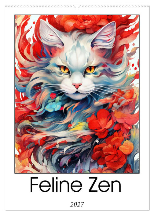 Feline Zen (CALVENDO Monthly Calendar 2027)