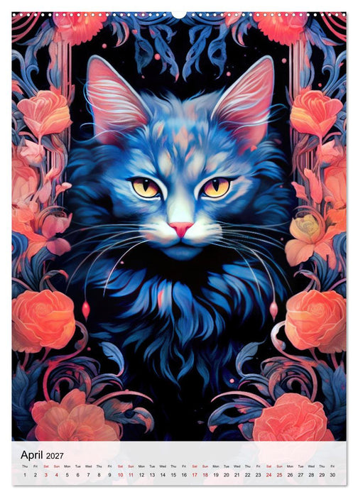 Feline Zen (CALVENDO Monthly Calendar 2027)