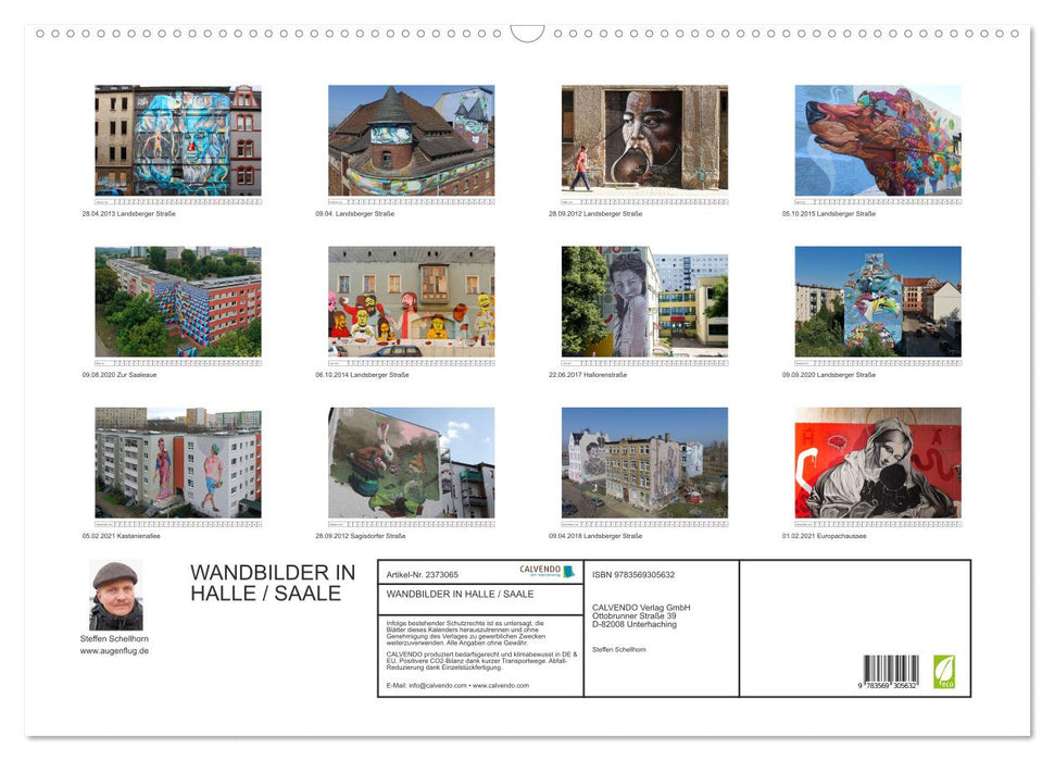 WANDBILDER IN HALLE / SAALE (CALVENDO Wandkalender 2027)