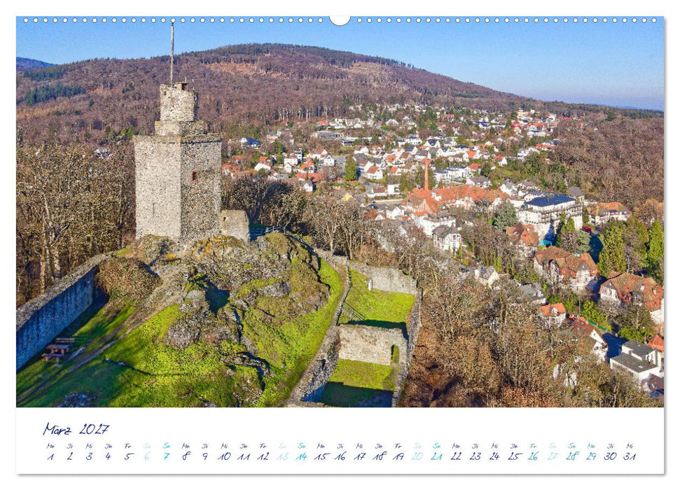 3BurgenWeg im Taunus - Der Erlebnispfad (CALVENDO Premium Wandkalender 2027)
