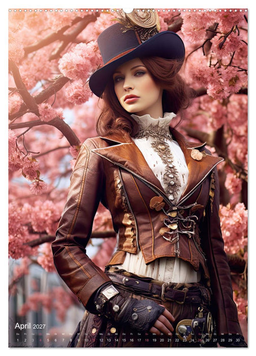 Steampunk Ladies (CALVENDO Premium Wandkalender 2027)