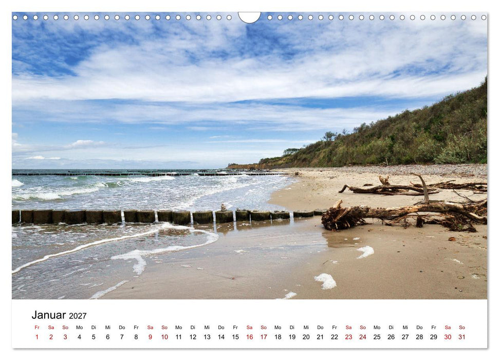 Fischland-Darß-Zingst - Traumhafte Ostseelandschaften (CALVENDO Wandkalender 2027)