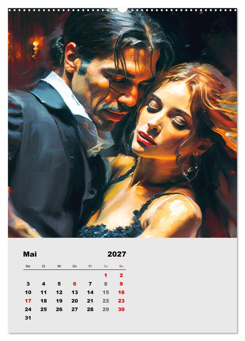 Tango Argentino. Grazie, Stolz und Leidenschaft (CALVENDO Wandkalender 2027)