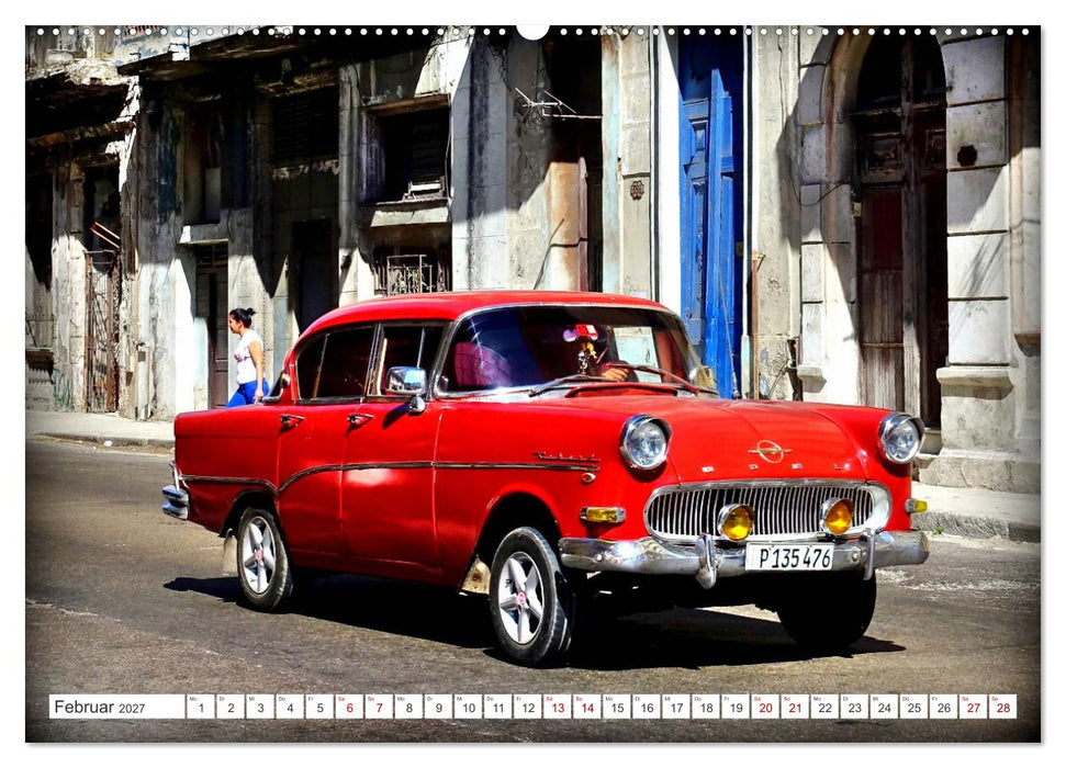 Best of Opel Rekord - Ein Klassiker Made in Germany (CALVENDO Wandkalender 2027)