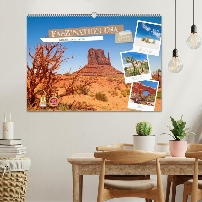FASZINATION USA Geniale Landschaften (CALVENDO Wandkalender 2027)