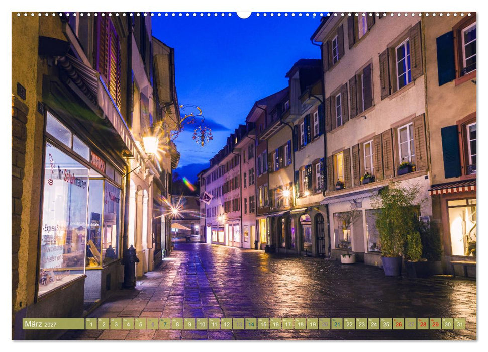 Romantisches Rheinfelden (CALVENDO Wandkalender 2027)