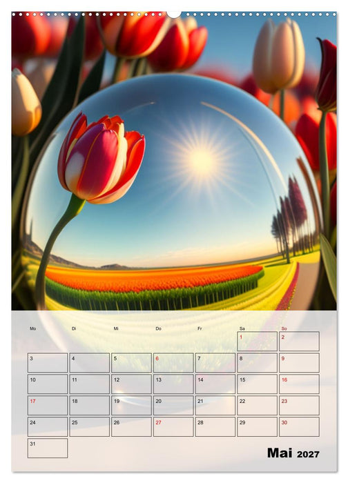 Gespiegelte Landschaft (CALVENDO Premium Wandkalender 2027)