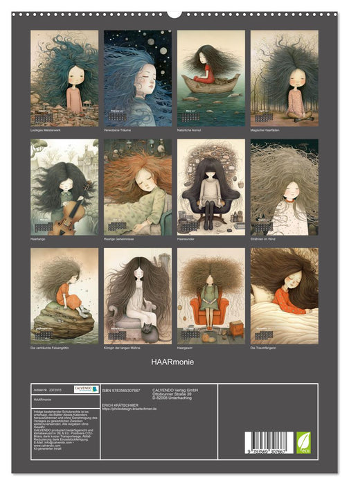 HAARmonie (CALVENDO Premium Wandkalender 2027)